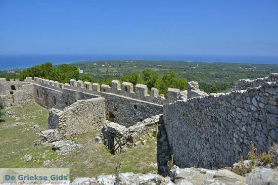 Cheloutsi kasteel Peloponnesos